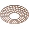 Ekena Millwork Fink Wood Fretwork Pierced Ceiling Medallion, Wood (Paint Grade), 28"OD x 10 1/8"ID x 3/8"T CMWP28X28X0375FFMF - alternate 4